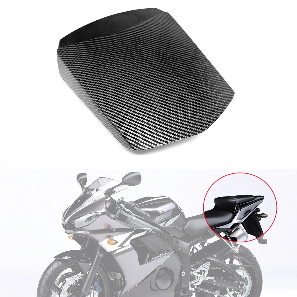 

Для YAMAHA YZF R6 YZFR6 YZF-R6 2003 2005, гидроокунанная отделка из углеродного волокна, заднее хвостовое сиденье, обтекатель Solo Pillion