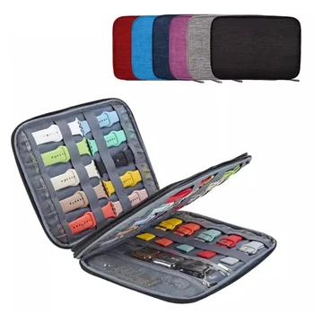 Apple Watch용 위치 밴드 박스 스트랩 케이스 데이터 케이블 여행 스마트 워치 손목 스트랩 보관 가방 박스 워치 정리함 