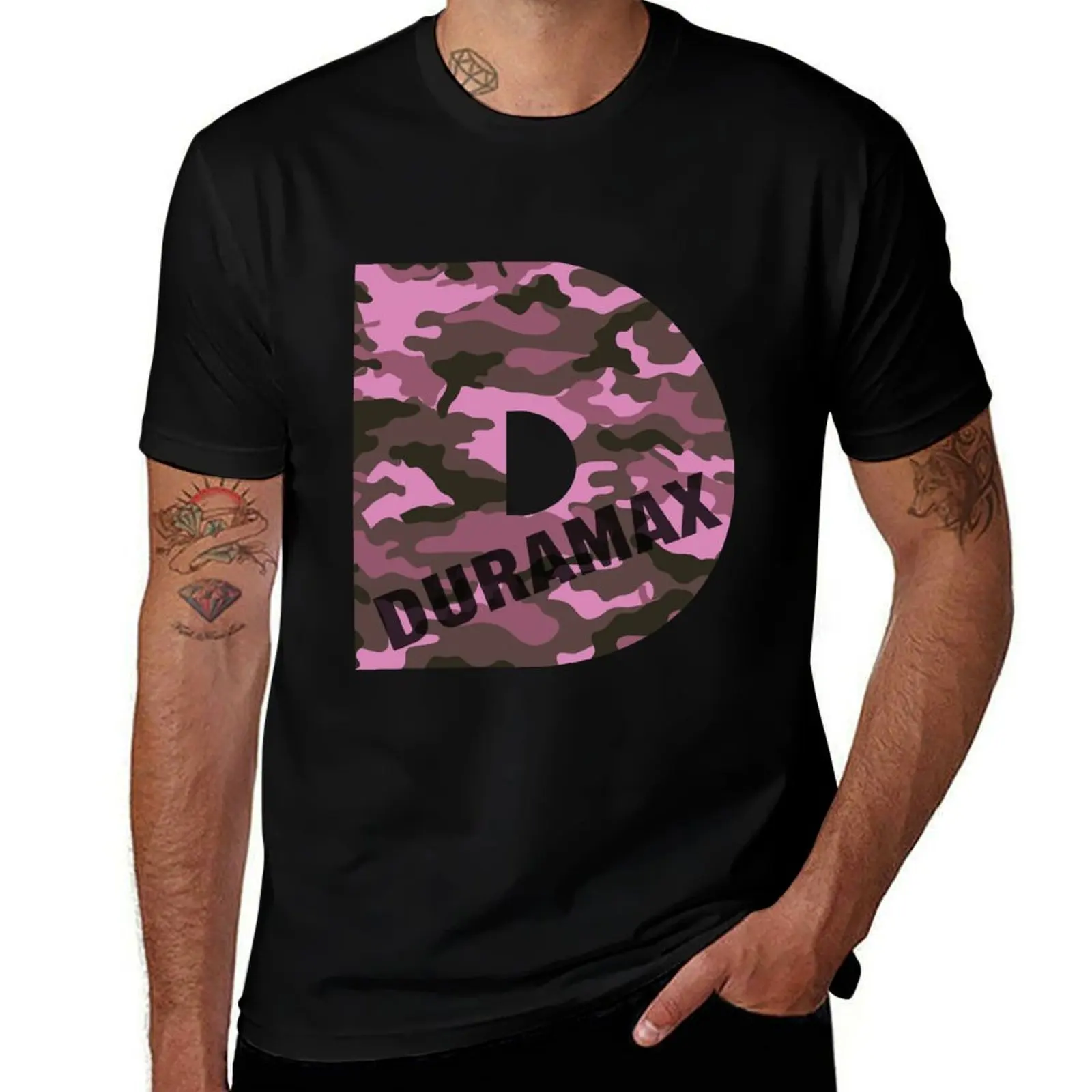 

T-Shirt cotton shirt t brand graphic luxury 100% Duramax t t shirt Camo man man shirt men luxury Pink