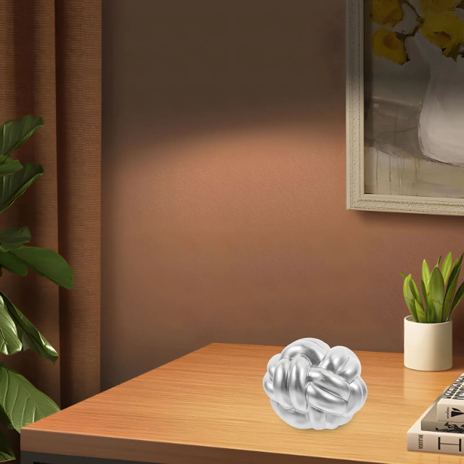 

Resin Knot Ornament Modern Aesthetic Decor for Coffee Table Bookshelf Bedroom Dresser Living Room Table Decorations Home Decor