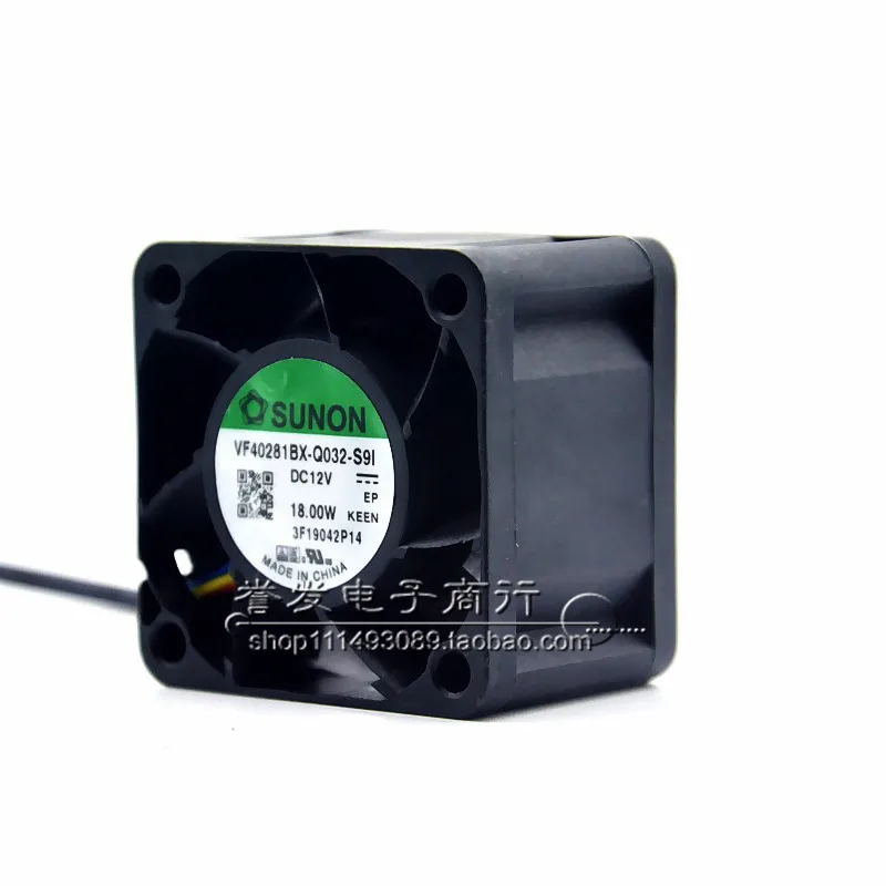 NIEUWE ORIGINELE VF40281BX-Q032-S9l 12 V 18.00 W 4028 40x40x28mm KOELVENTILATOR RADIATOR