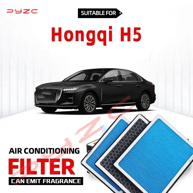 For Hongqi H5 Cabin filter Air Filter Activated Carbon Air Conditioning Filter with Fragrance to Purify Car Cabin Air