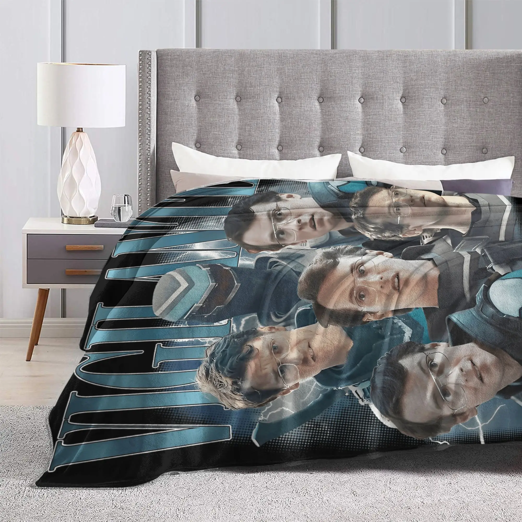 Vigilante Peacemakers بطانية قطيفة أدريان تشيس الفانيلا الفراش يلقي لغرفة المعيشة تصميم دافئ للغاية جودة المفرش #3