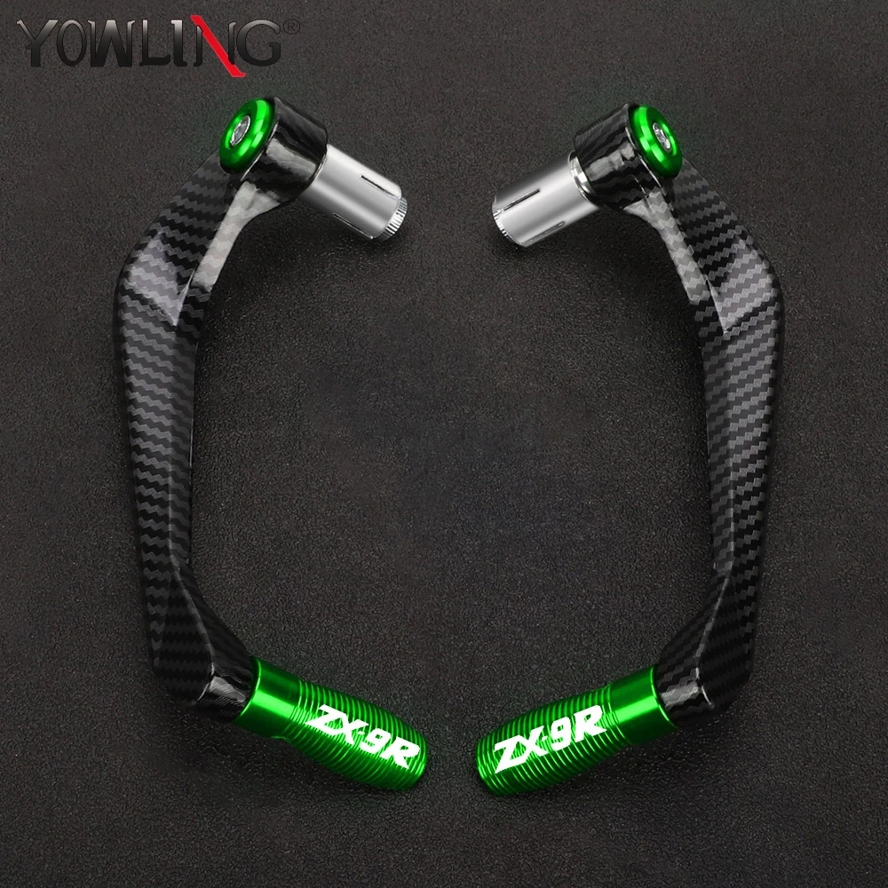 

Handlebar Grips For Kawasaki Ninja ZX9R ZX 9R ZX-9R ZX9RR 2000 2001 2002 2003 Motorcycle Brake Clutch Lever Guard Protection