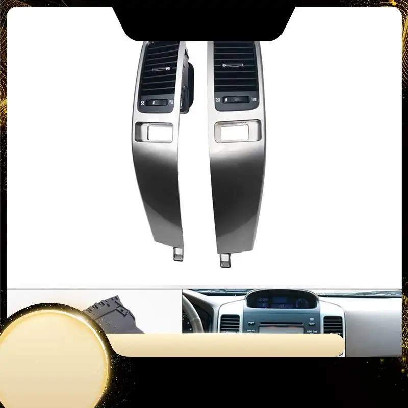 

Car Dash Air Conditioning Outlet Grille Trim Panel For Toyota Land Cruiser Prado LC120 Lexus GX470 03-09 Air Vent Frame-A74F