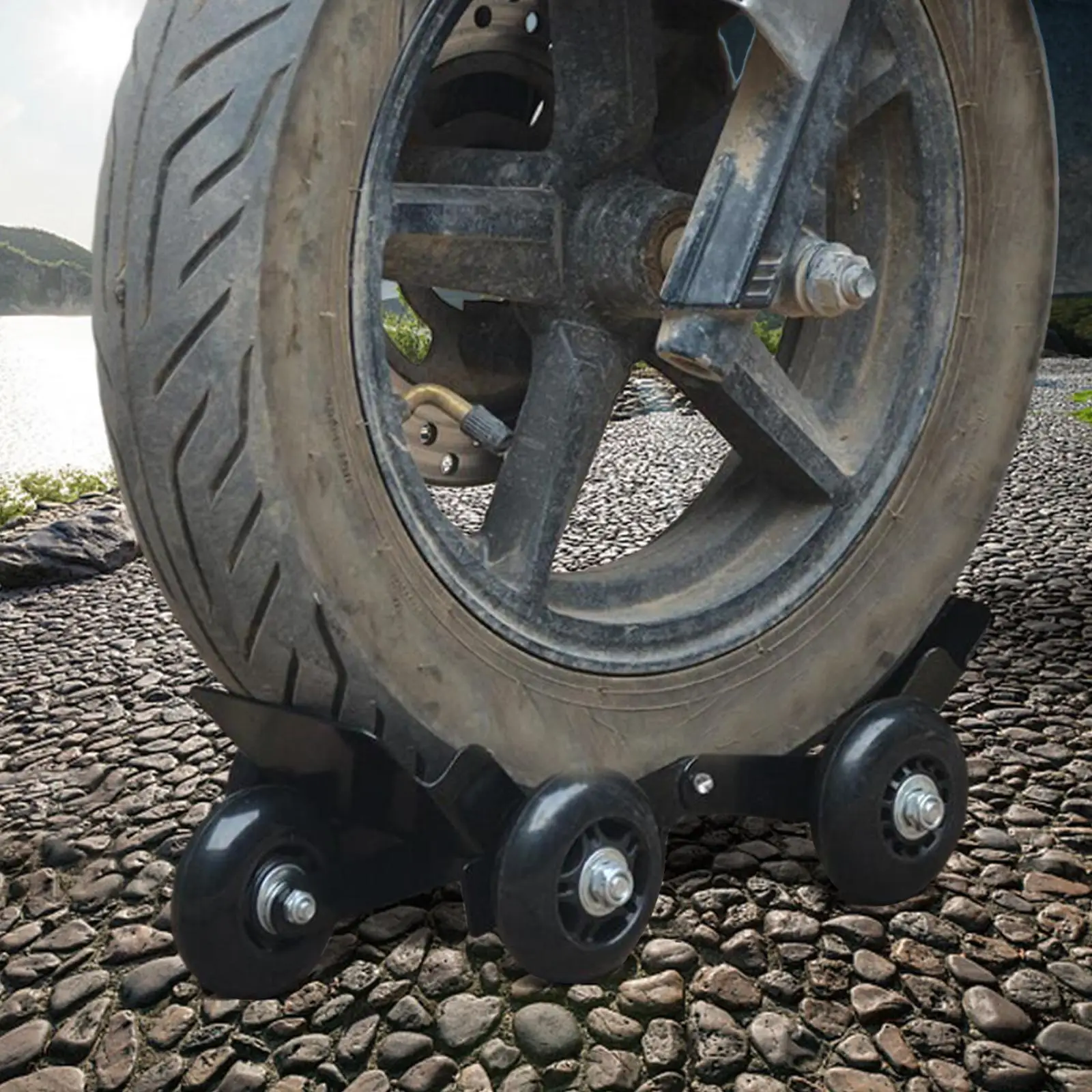 دراجة نارية تتحرك مقطورة سيارة تتحرك أداة متعددة الوظائف دائم مقطورة مركبة لشاحنة دراجة نارية أضرار إطارات السيارة