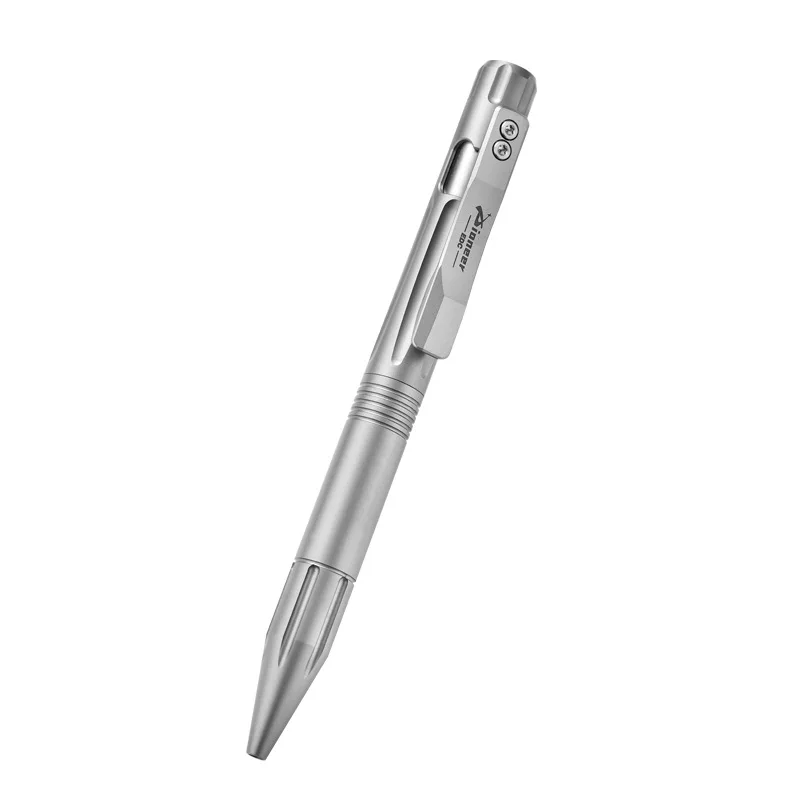 

Titanium Alloy Tactical Pen Camping Self-Defense Pen Multifunctional Self-Defense pen Outdoor Anti Wolf Artifact High-End Signat