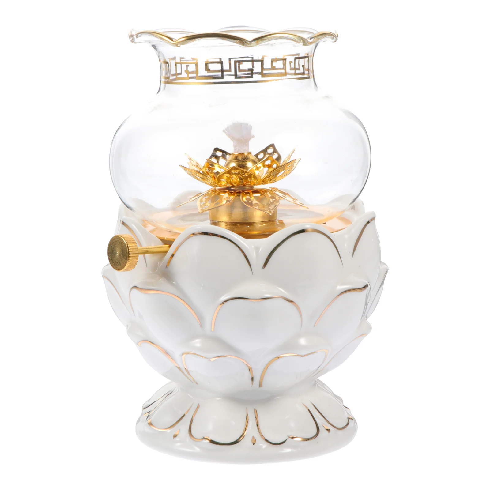 Porte-lampe en kérosène à intensité variable, lumière délicate, décoration de bureau, cadeau