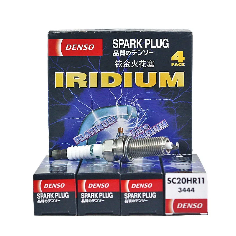 DENSO Spark Plug SC20HR11 3444 for TOYOTA COROLLA VERSO YARIS RAV4 PRIUS AURIS AVENSIS NISSAN ALTIMA NOTE MICRA RENAULT MEGANE