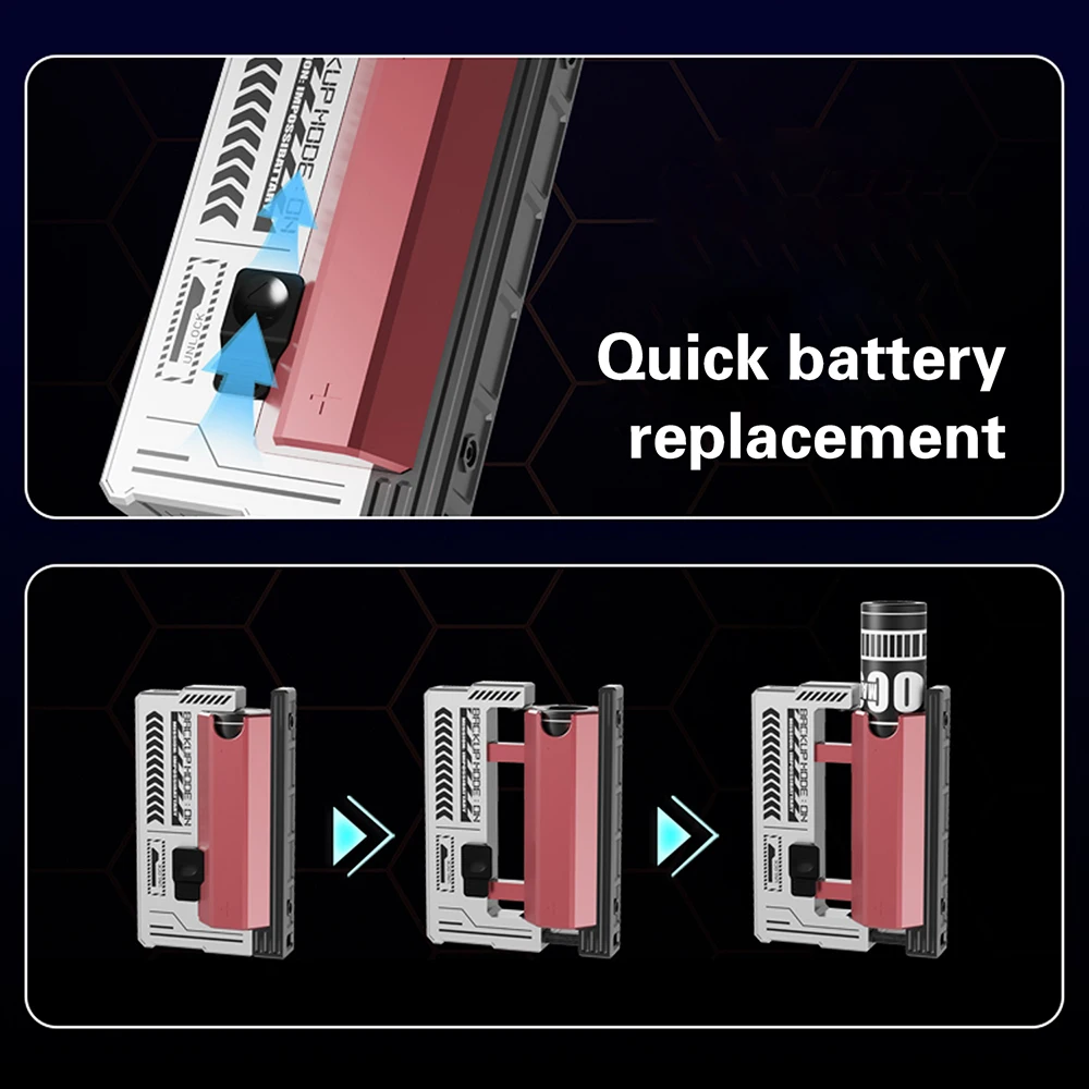 21700 Power Bank Case Mini Ups DIY Battery Box with 22.5W Fast Charging No Soldering Required Portable Mobile Power Shell