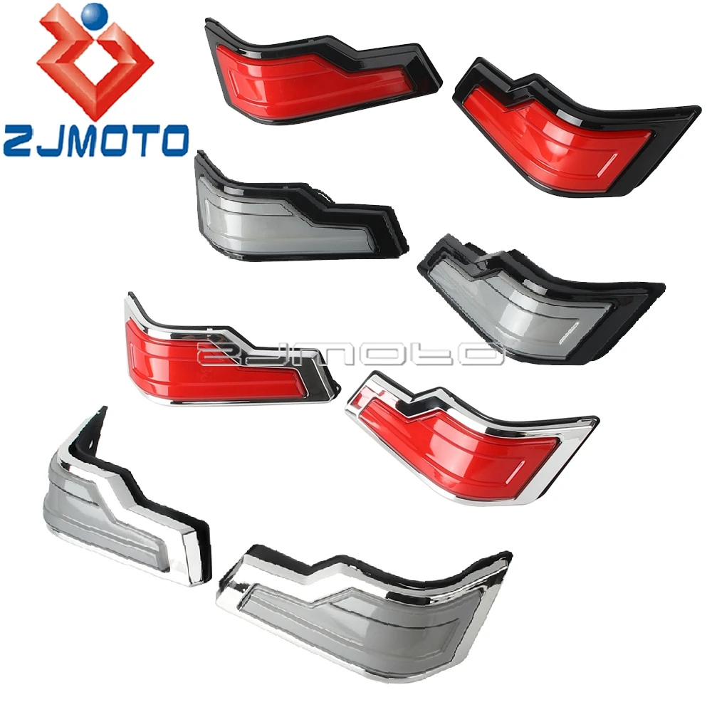 لـ Harley Touring CVO 121 Street Glide FLHXSE FLHX/S Tri Glide Ultra Classic FLHT FLHP FLHR FLTRK حقيبة السرج الخلفية Tour-Pak Light
