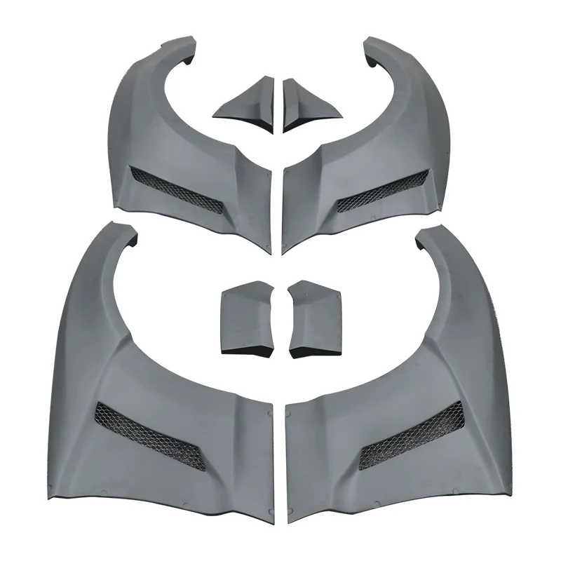 

Автомобильные расширения крыльев, колесные брови для Ford Mustang 15-23, модифицированная расширенная защита колес, комплект кузова, автомобильные аксессуары