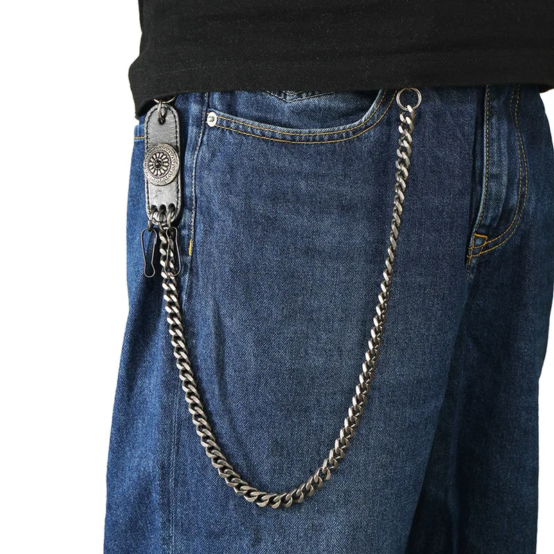 

1 шт., ремни в стиле панк, цепочка для брюк, подвесной брелок на талии