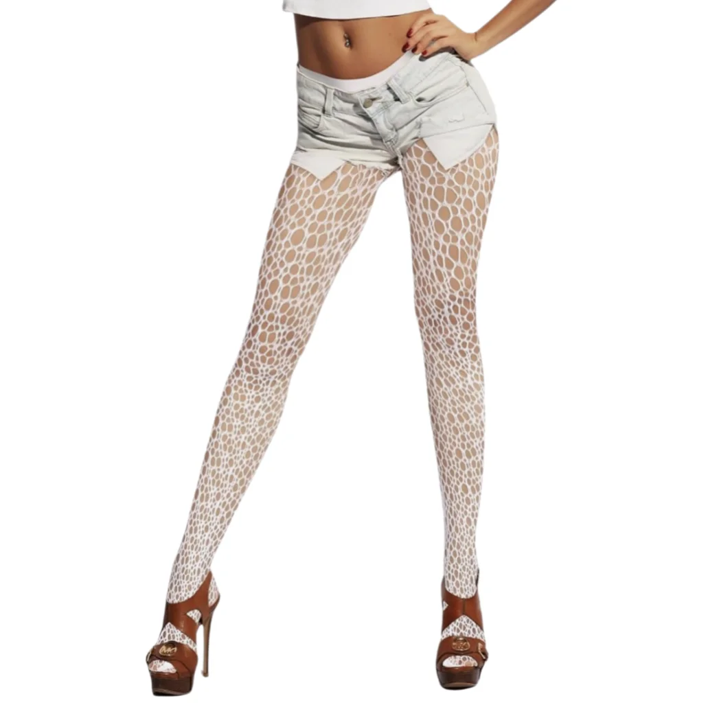 

Lolita High Waist Bodystockings Women's Elegant Pantyhose White Black Sexy Tights New Arrive European Women Fishnet Hosiery