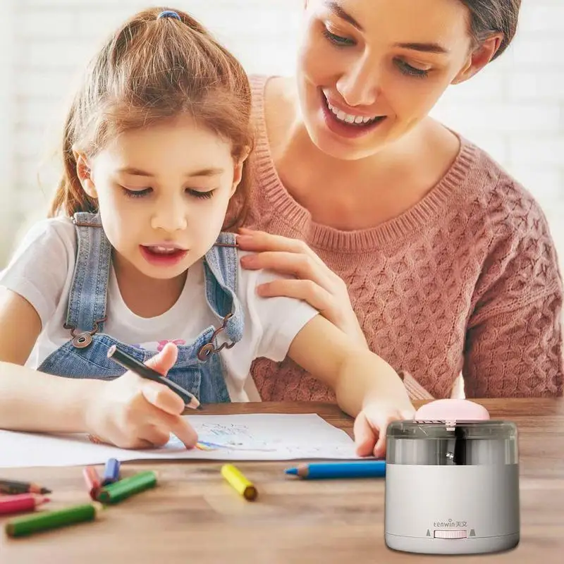 Ostrzałka do ołówków na baterie Elektryczna ostrzałka zasilana przez USB Oszczędność wysiłku Półautomatyczna temperówka do kolorowych ołówków w kształcie kociej łapy