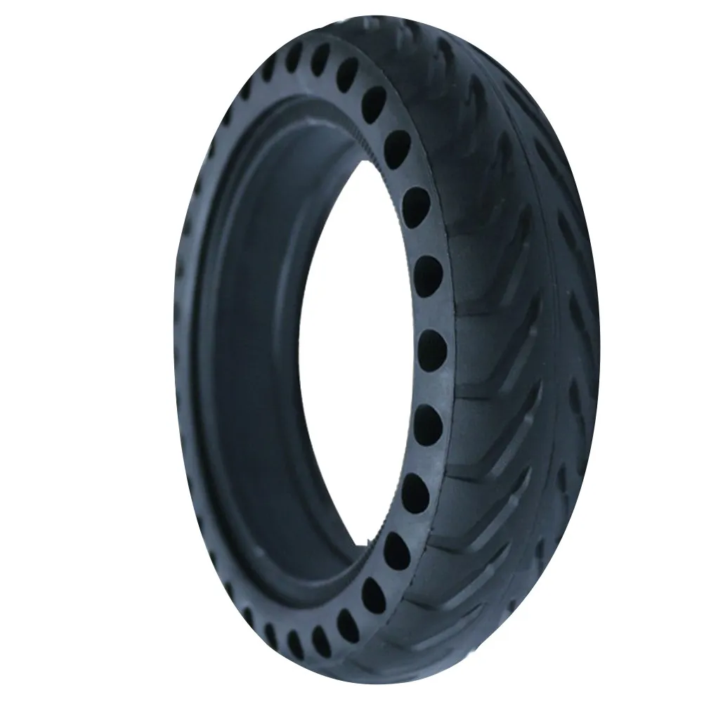 1Pcs Electric Scooter 8.5 Inch Honeycomb Tire Shock Absorbent Rubber Anti-Skid Anti-Explosion Replacement Tire for All