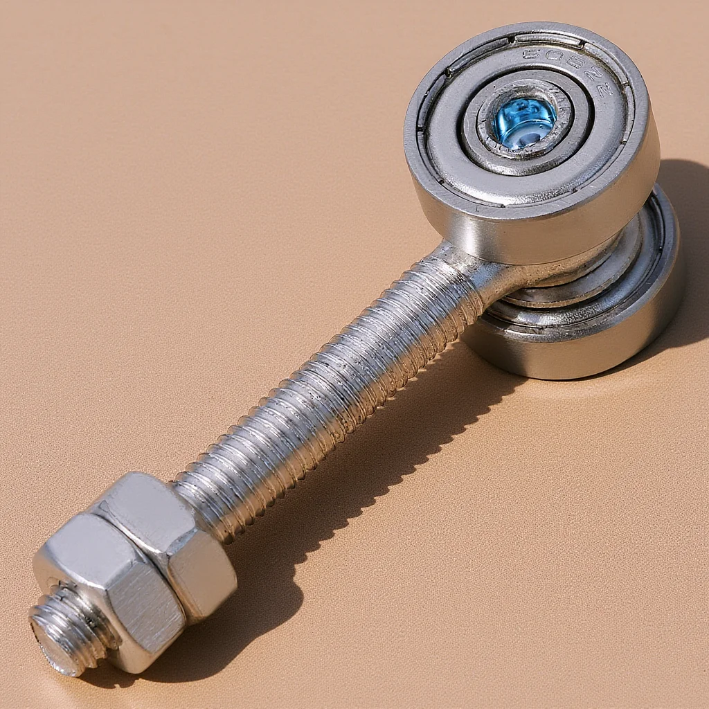 

Heavy Duty 2 Wheel Trolley Assembly for Sliding Door Window High Precision Double Bearing Roller Cabinet Pulley Accessories