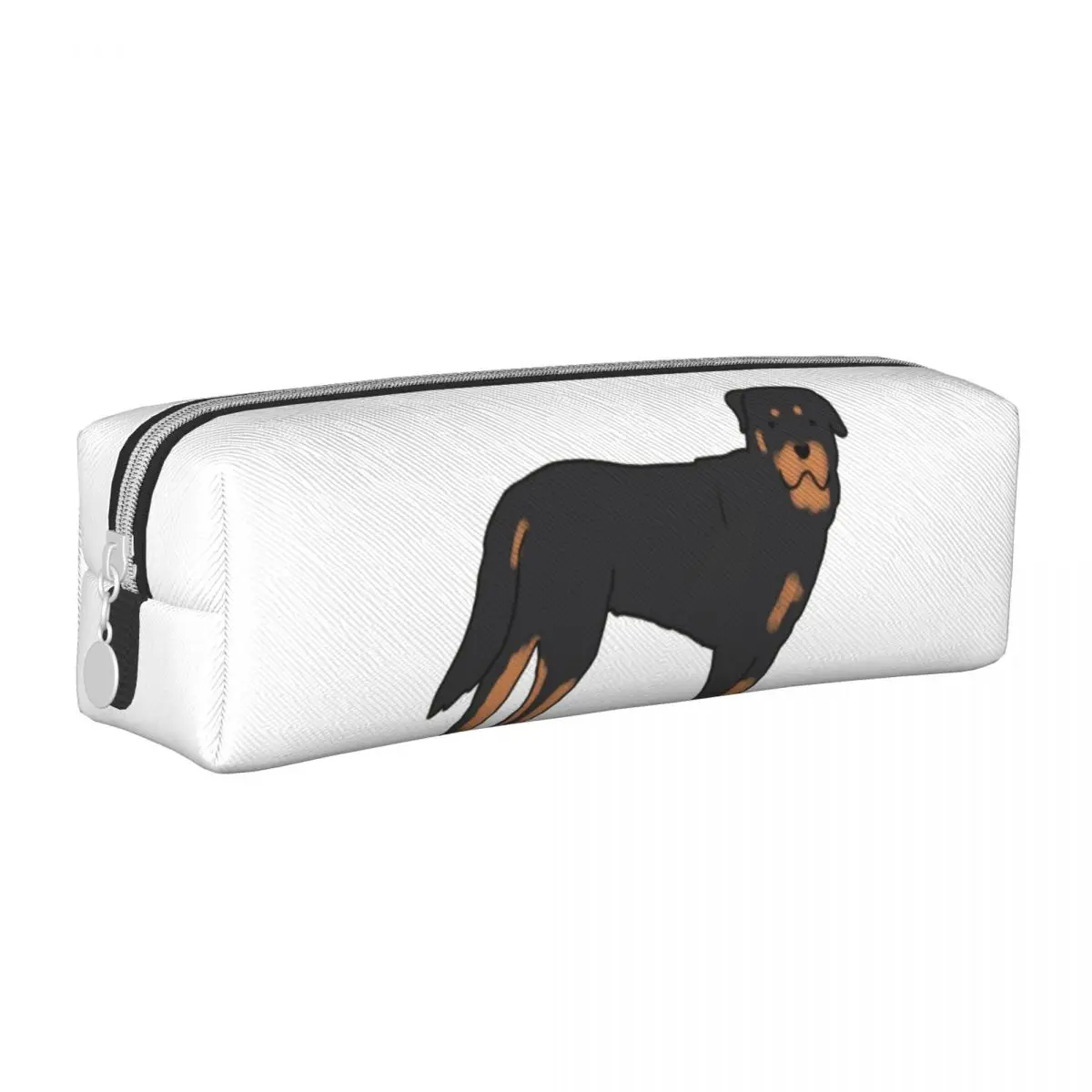 

Rottweiler Dog Pencil Cases Large Storage Pen Bags Pen Box For Boys Girls Students Stationery Pencil Pouch Cosmetic bag
