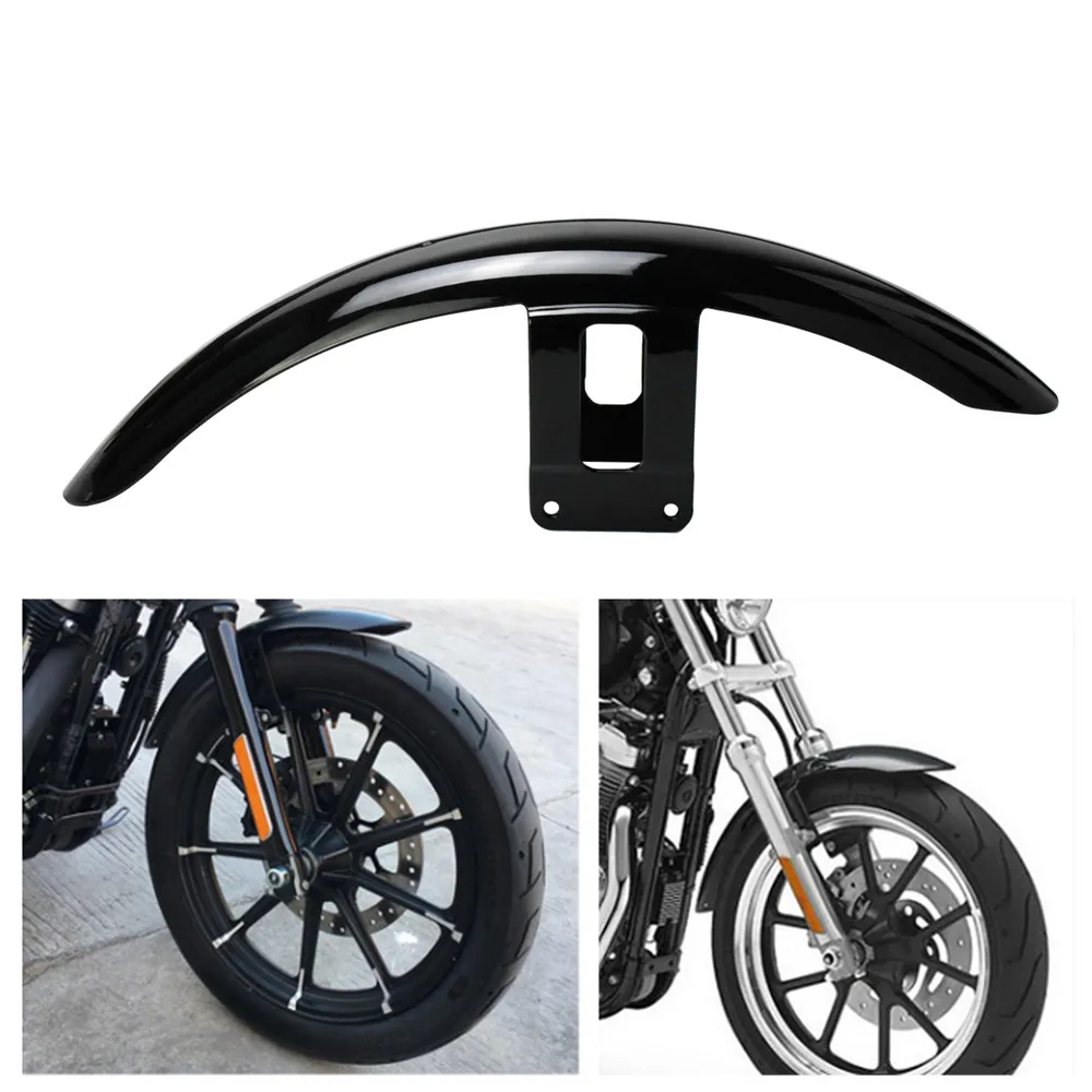 

Motorcycle Front Fender Mudguard Fairing Protector Cover For Harley Sportster 48 XL1200X Forty Eight 2010-2017 XL883 04-2016
