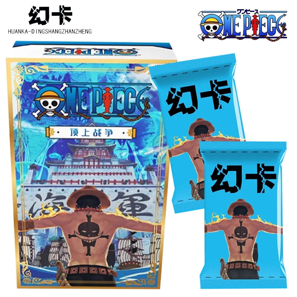 

One Piece Collection Cards Booster Box for Children Luffy Top War Chapter Rare Limited Edition High Quality Exquisite Cards Gift