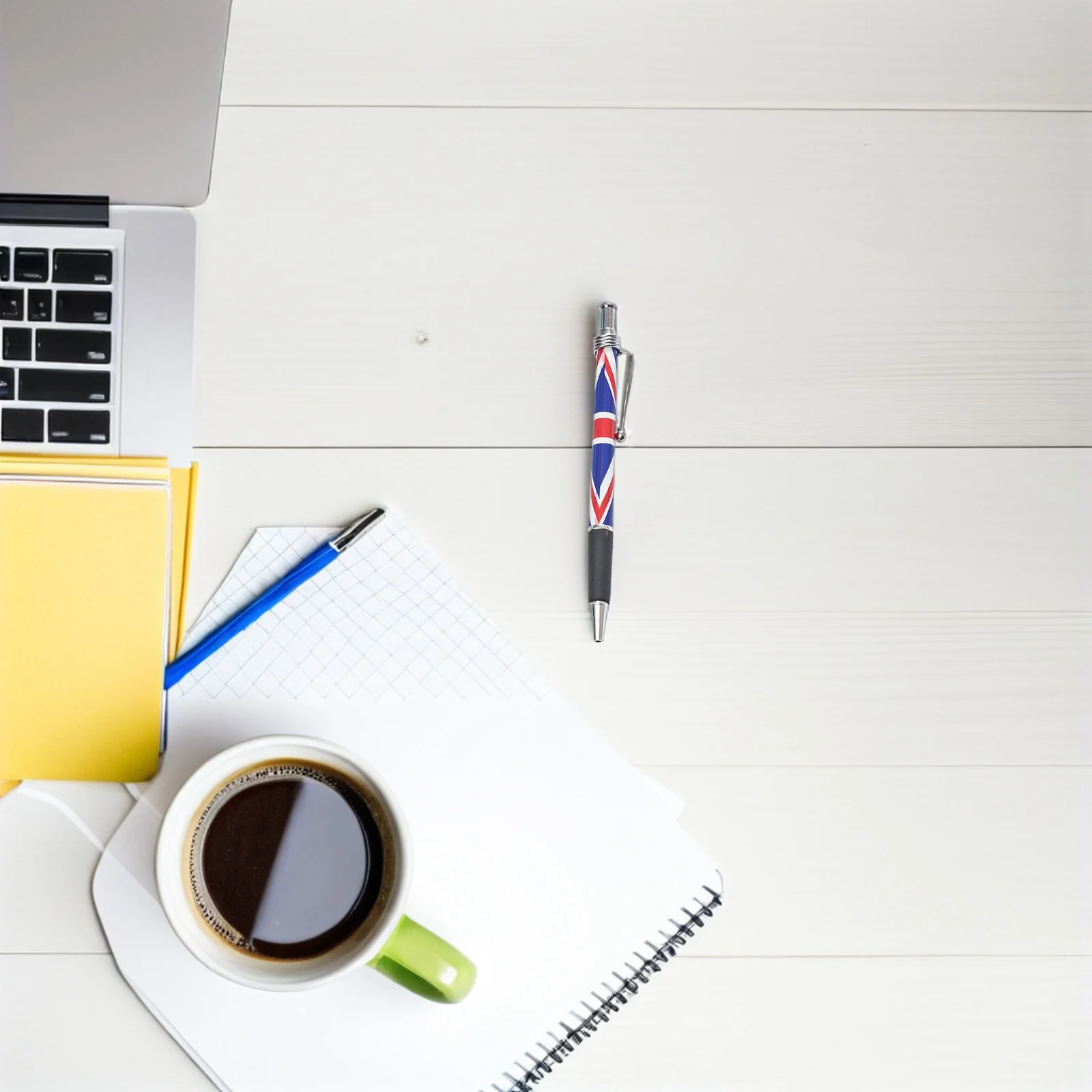 

20Pcs British Flag Ballpoint Pen Black Ink Smooth Writing Pen for Office School Home Use Patriotic Uk Pattern Writing Instrument