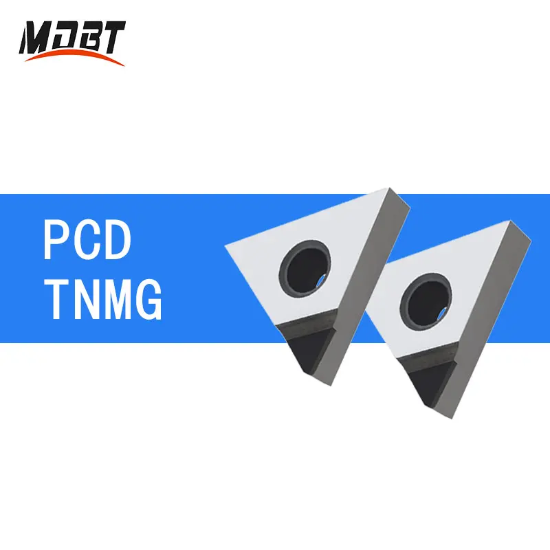 

2PCS PCD CBN Lathe Inserts PCD TNMG160404 TNMG160402 TNMG160408 CNC Internal Turning Tools Cutter For Lathe Aluminum