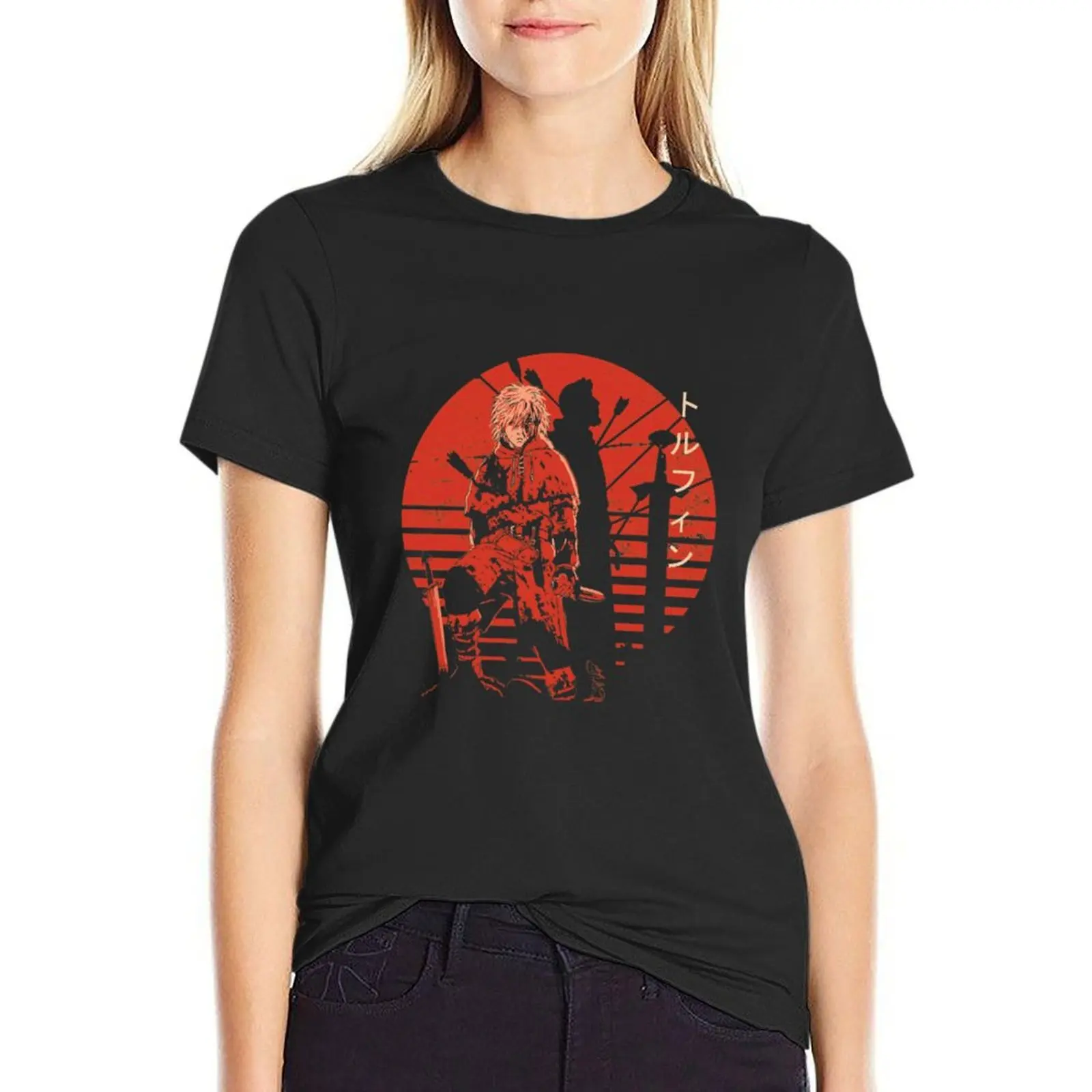 

Thorfinn - Vinland Saga T-Shirt customizeds plain female sports fans korean Women's clothes