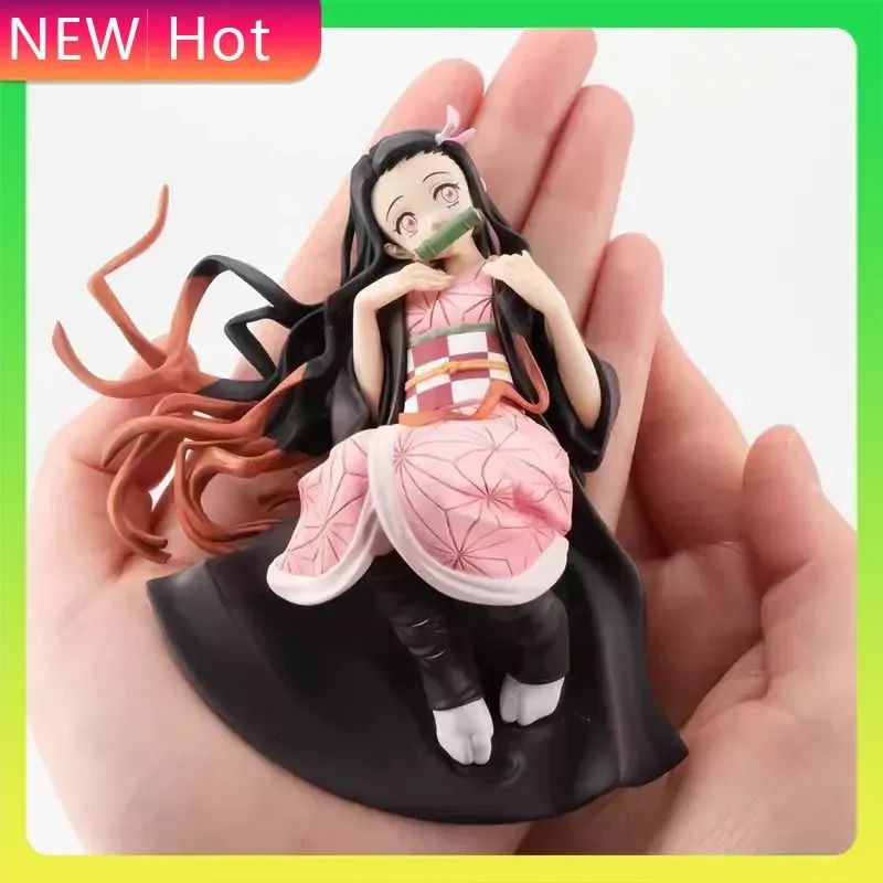 

Cute Cartoon Ghost Slayer Blade Midou Bean Palm Series Anime Action Character Model Toy Home Decoration Car Ornament Boy Gift