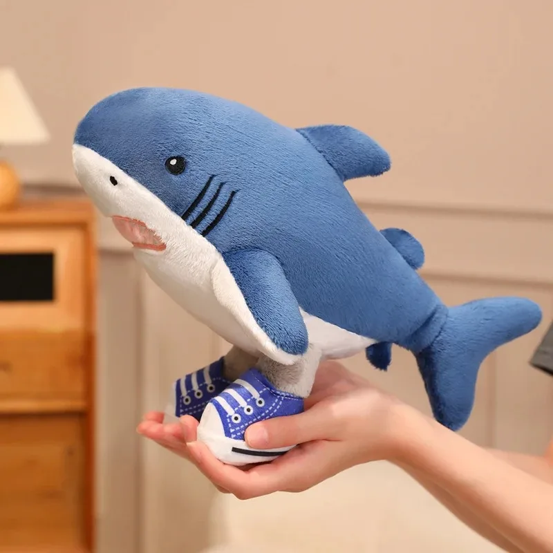 CuteItalian Brainrot animales Tralalero Tralala tiburón de peluche de juguete de dibujos animados Ai muñeco de peluche colgante decoración creativa de la habitación regalos para niños