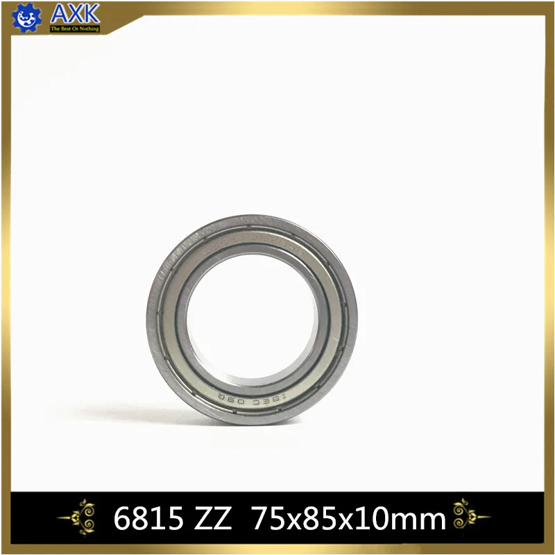 6815 ZZ ABEC-1 (2PCS)  75x95x10MM Metric Thin Section Bearings 61815 ZZ 6815ZZ