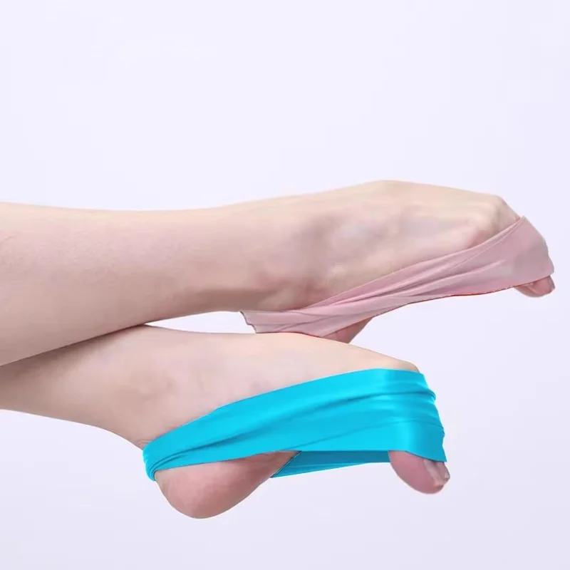 Allenamento di balletto premendo fascia elastica Instep fasciatura del piede allenamento professionale cerchio elastico danza pressione Instep artefatto