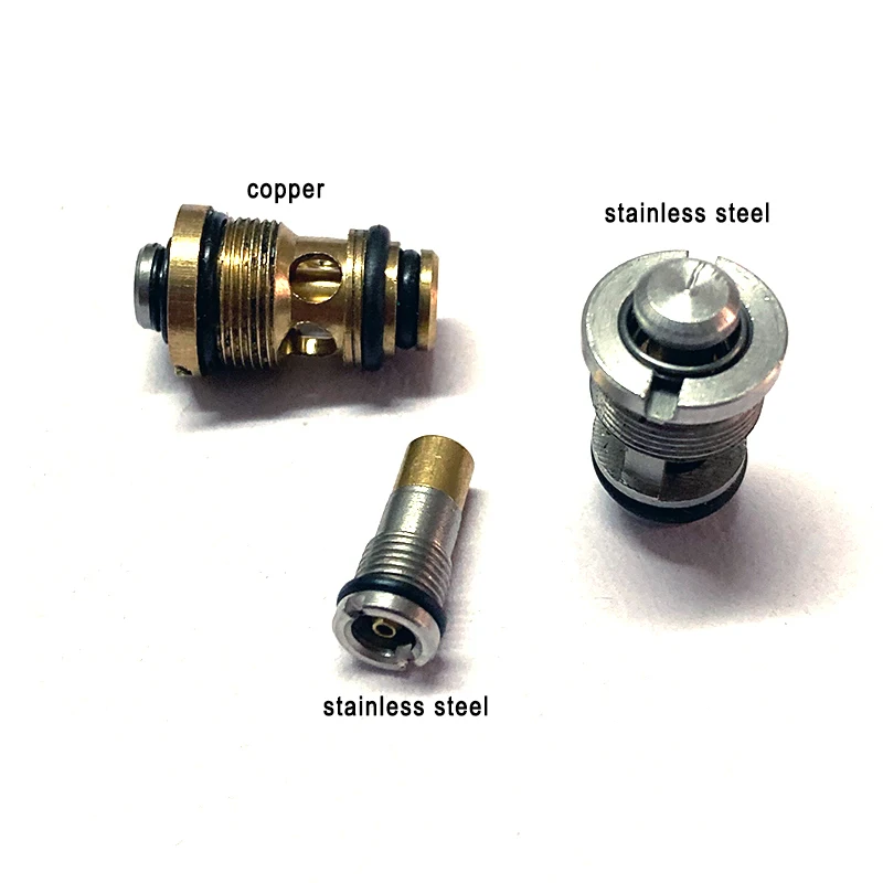 Edelstahl-Luftzulauf-/ablassventil 2er-Pack Hochdruck-Großdurchflussadapter für Nachfüllmagazin Pneumatische Werkzeuge Ofenanzünder – Detail 1