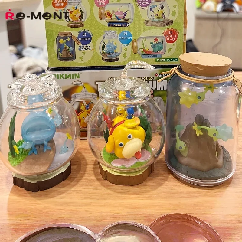 

Оригинальная коллекция Re-Ment Pikmin Terrarium 2, слепая коробка, игры, аниме, мини-фигурки, конфеты, игрушки, подарки для фанатов, детские игрушки, подарок