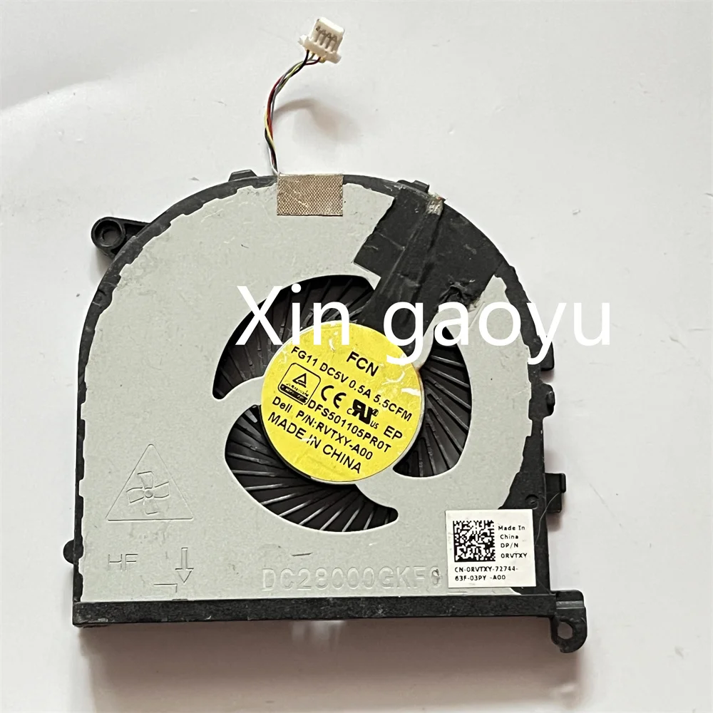 FOR Dell XPS 15 9550 Fan AT1BG0010C0 DP/N CN-0RVTXY CN-036CV9 RVTXY 36CV9