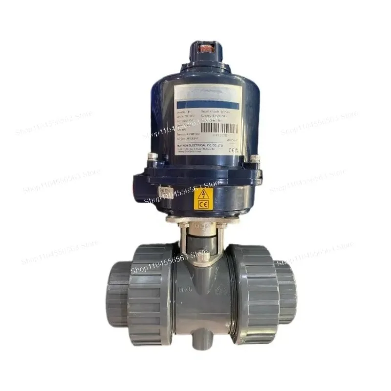 Duplex Ball Valves with Switching Electric Actuators for All Industrial and Construction Fields