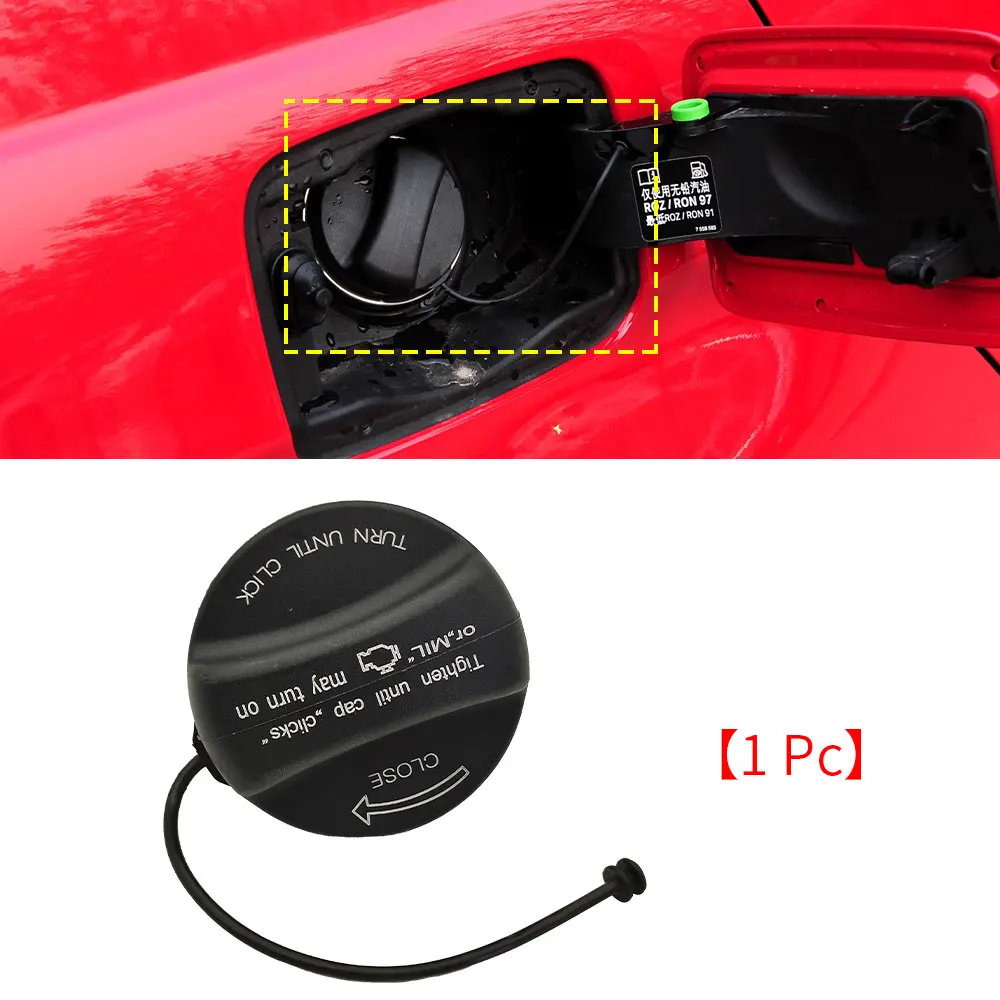 For BMW E88 E46 E90 E60 E70 F02 E84 E83 Car Fuel Tank Gas Cap Cover  For BMW 1 3 5 7 Series X1 X3 X5 X6 118 520 525 516117222391