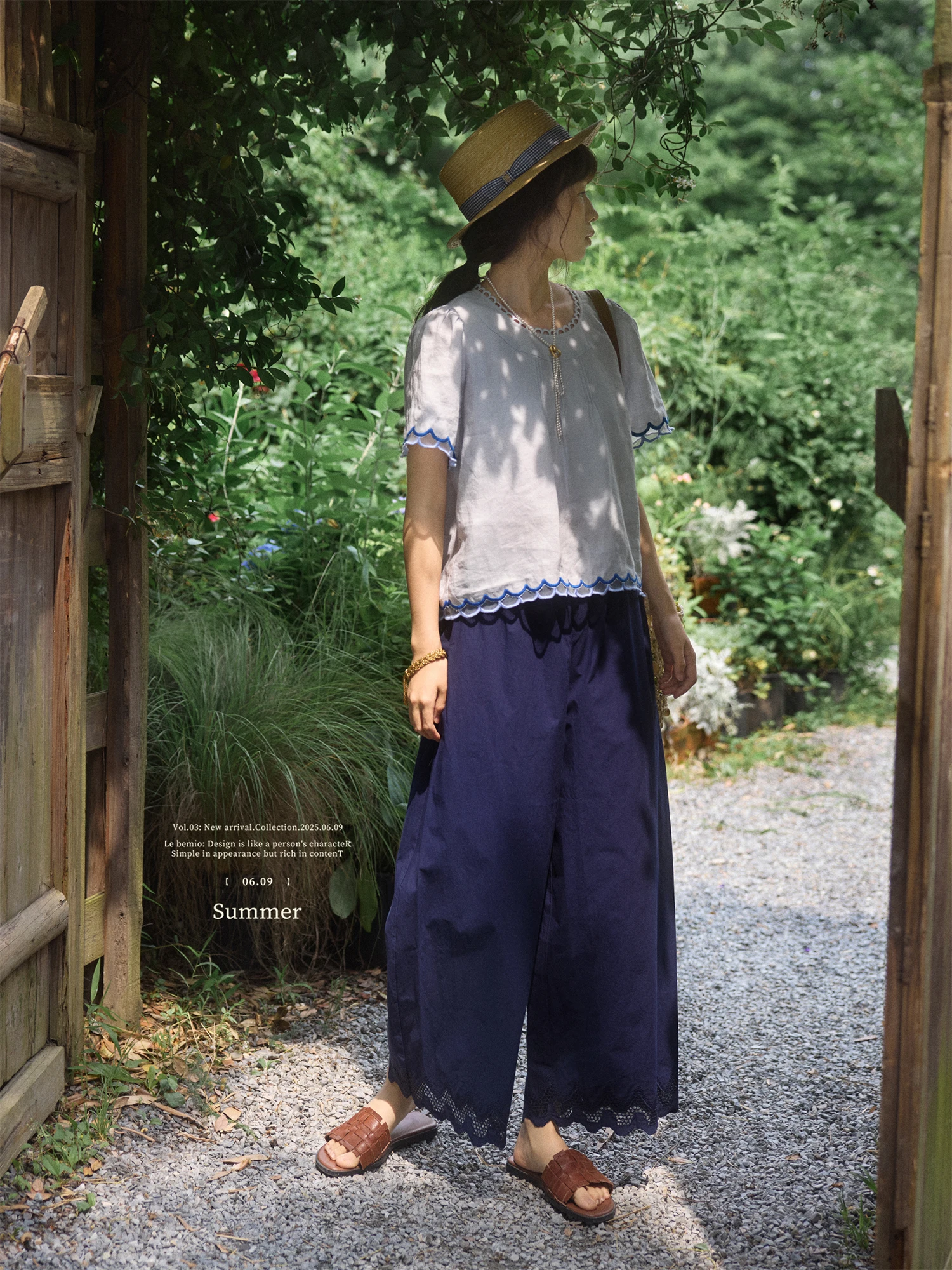 

Свободные хлопковые брюки с вышивкой и высокой талией, женские, повседневные, свободного кроя, в стиле BF, с цветочным принтом