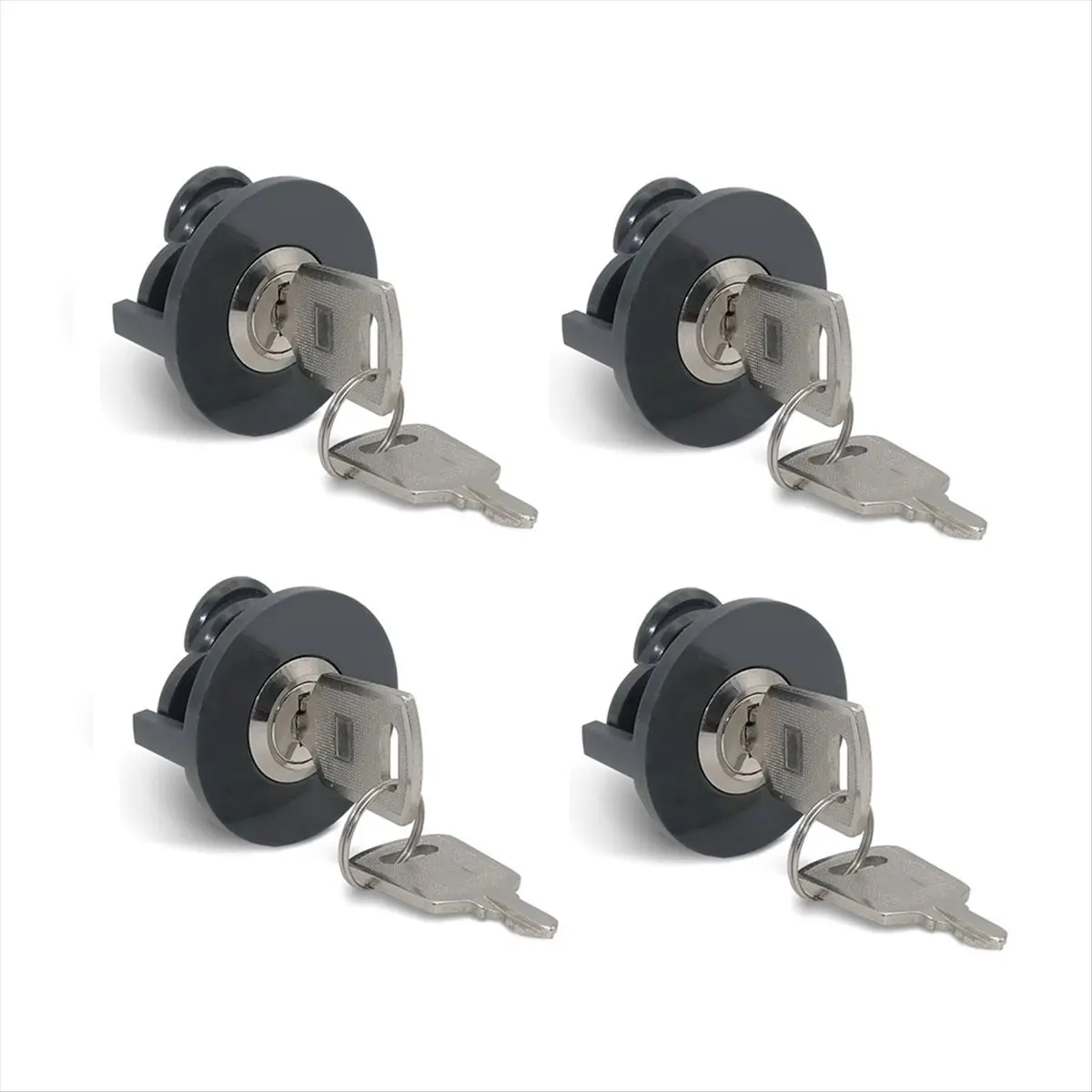 ABPP Socket Lock, Lockable Socket,4pcs Sockets Child Lock, Socket Protection, Child Lock, Widely Used Indoors and Outdoors