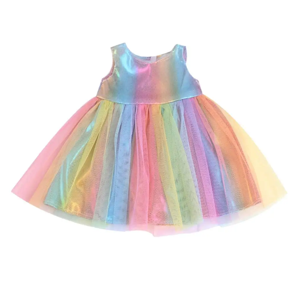 Doll Skirt 18'' Girl Fashion Handmade Gauze Daily Clothing
