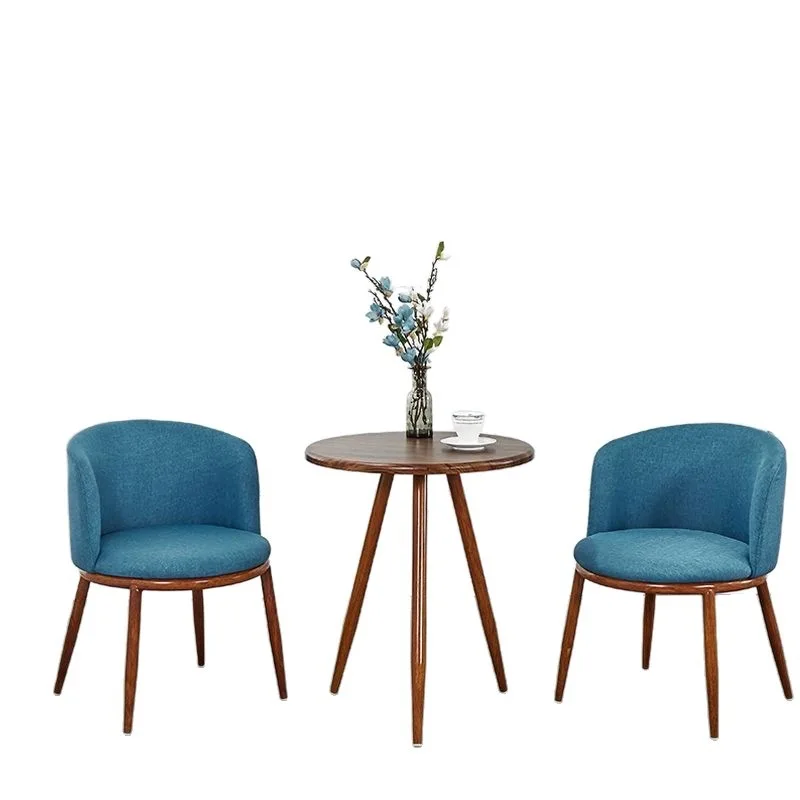 Leisure chair apartment room light luxury chair balcony sitting area milk tea shop reception negotiation table