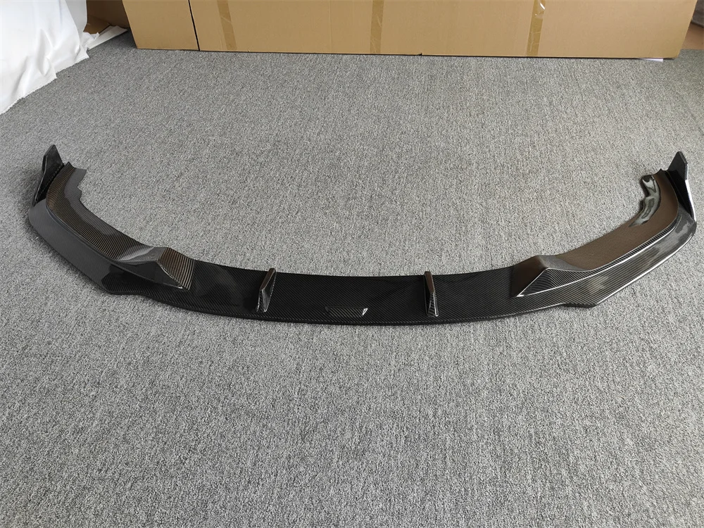 Used for BMW 8 Series G14 G15 G16 body kit carbon fiber TK style front bumper lip front lip body kit automotive carbon parts