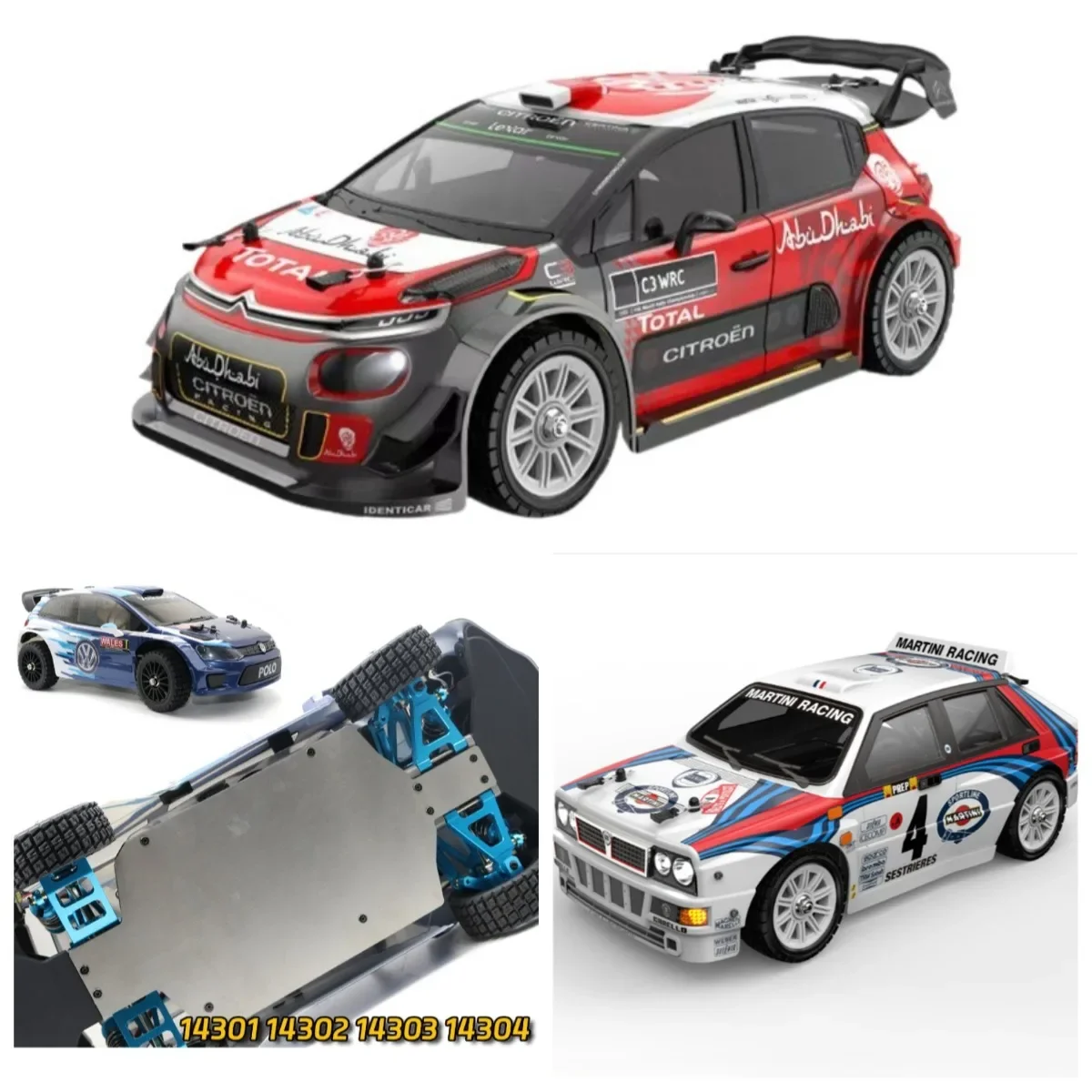 Para MJX 14301 14302 14303 14304 1/14 RC coche chasis de acero inoxidable armadura Metal piezas mejoradas Accesorios