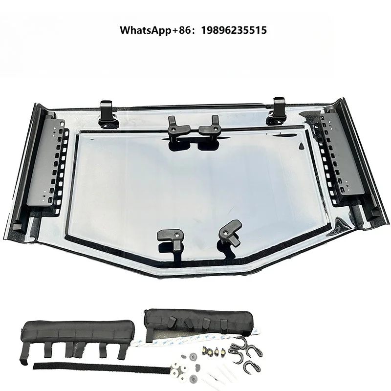 Transparent Roof Cab with Starry Roof for 2018-2024 for  JT Manual Sunshade Included