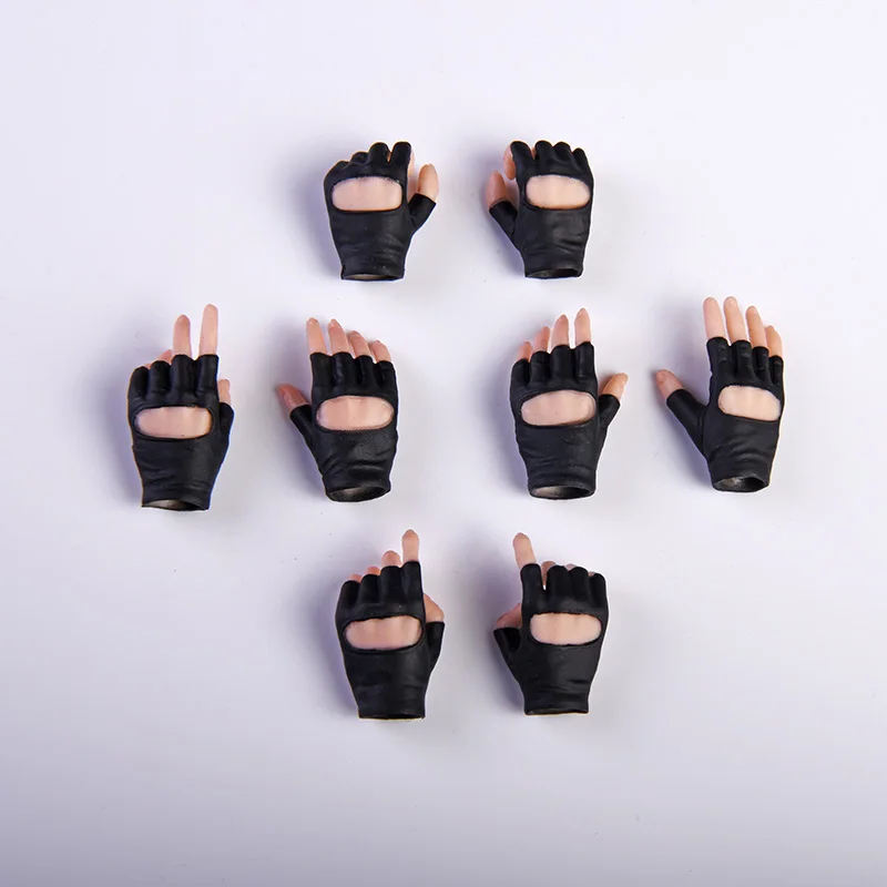 1/6 استبدال شاحب Suntan لون الجلد قفاز اليد نوع بندقية قبضة لفتة نموذج صالح 12 ''Phicen تبليغ عمل الشكل الجسم هدية