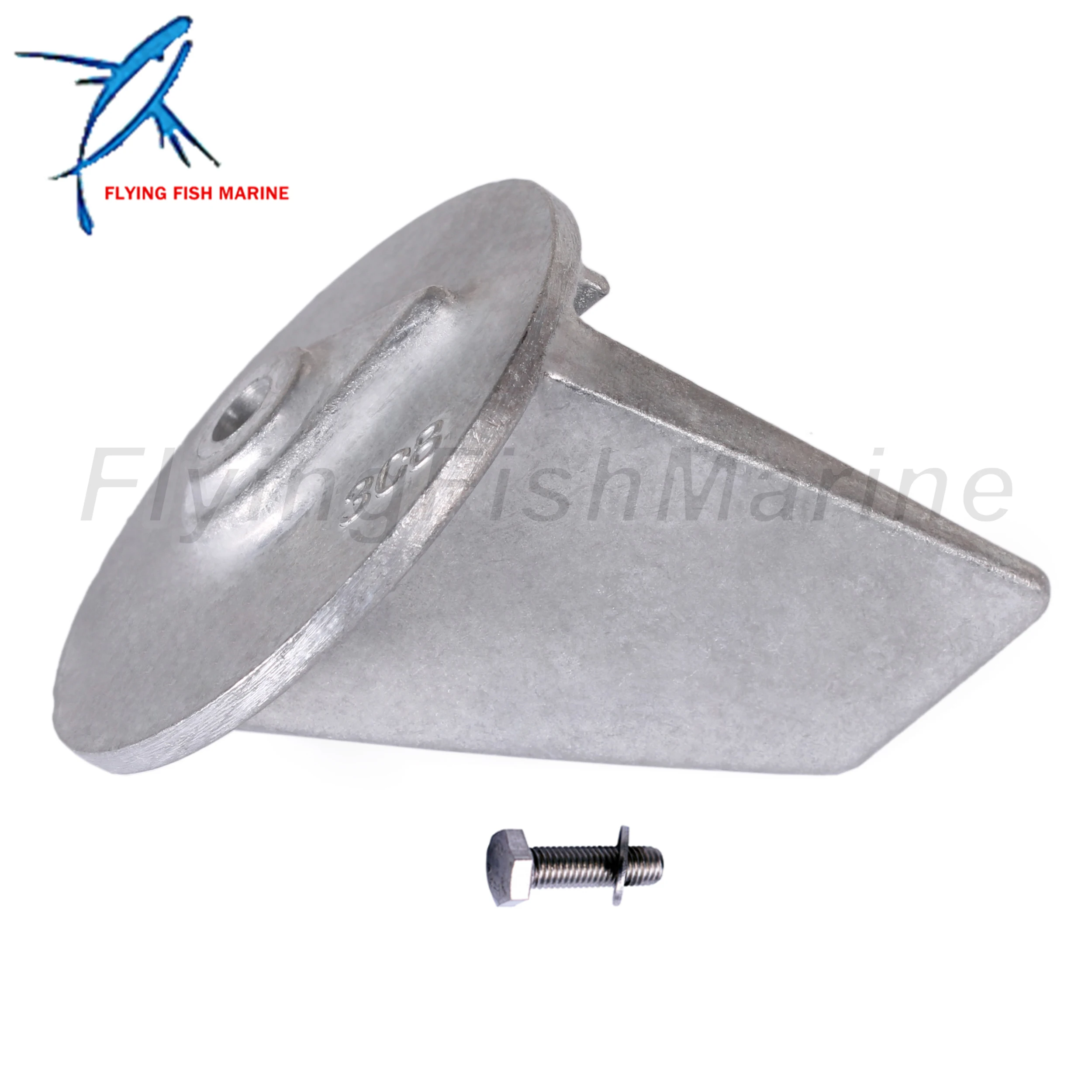 Outboard Motor 3C8-60217-0/1 3C8602170/1 3C8602170M 3C8602171M Trim Tab Anode for Tohatsu for Nissan 25HP 30HP 40HP 50HP