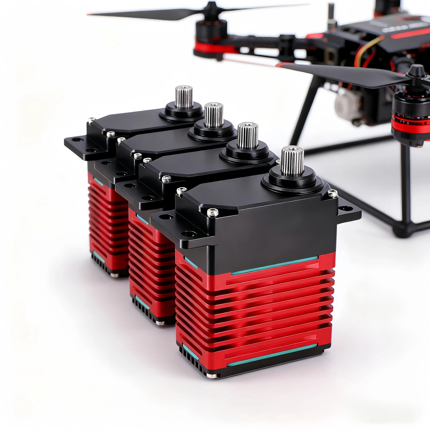 DSservo DES110 couple élevé 180 ° /270 °   Moteurs Servo 110KG Servo numérique avec codage magnétique haute puissance pour la robotique d'avion