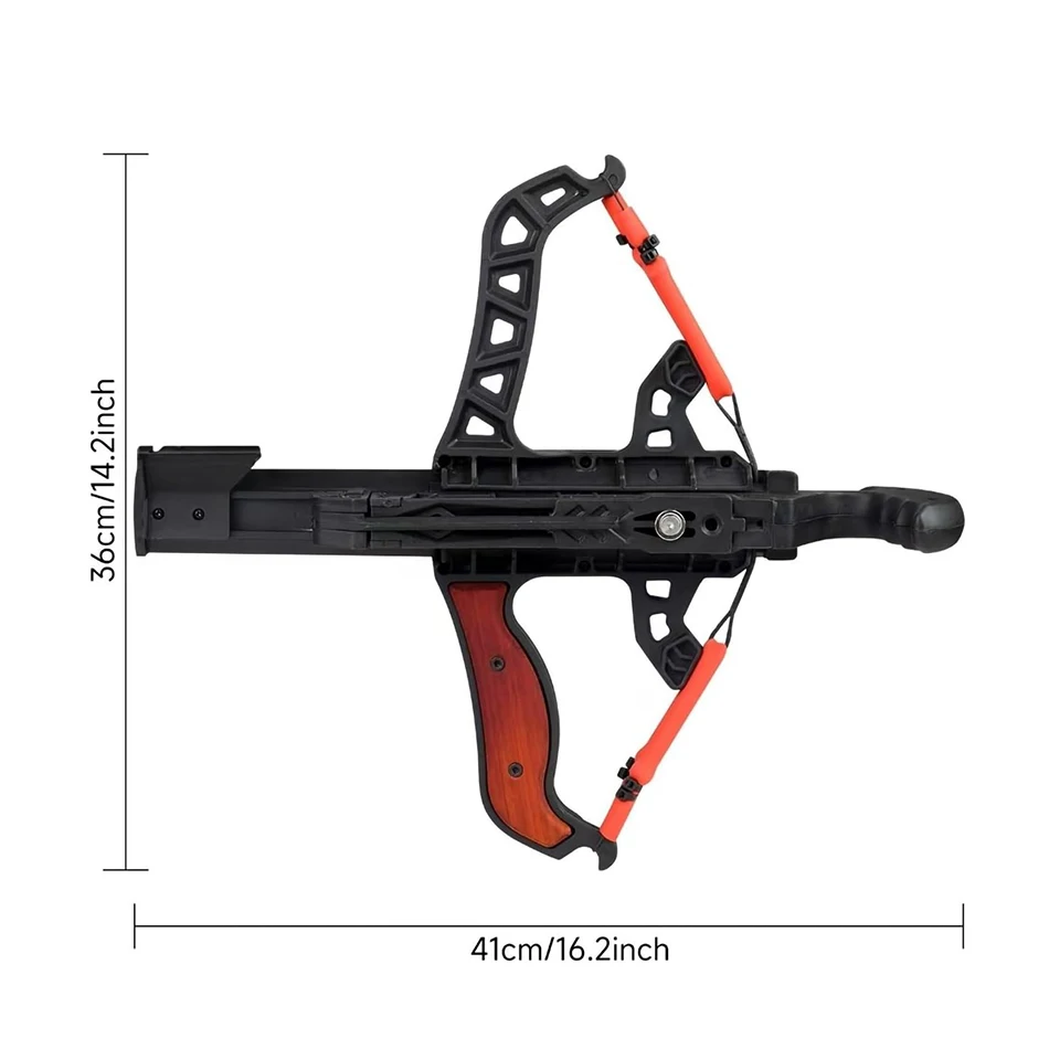 30-60 LBS Laser Aiming, 7-round Compound Bow and Arrow Support, Steel Ball Switchable Shooting, Outdoor Hunting Shooting