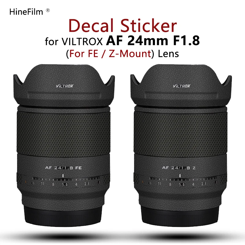 

Viltrox AF 24/1.8 FE / Z Mount наклейка на рассеиватель AF24F1.8 защитная оболочка для объектива Viltrox AF24mm F1.8