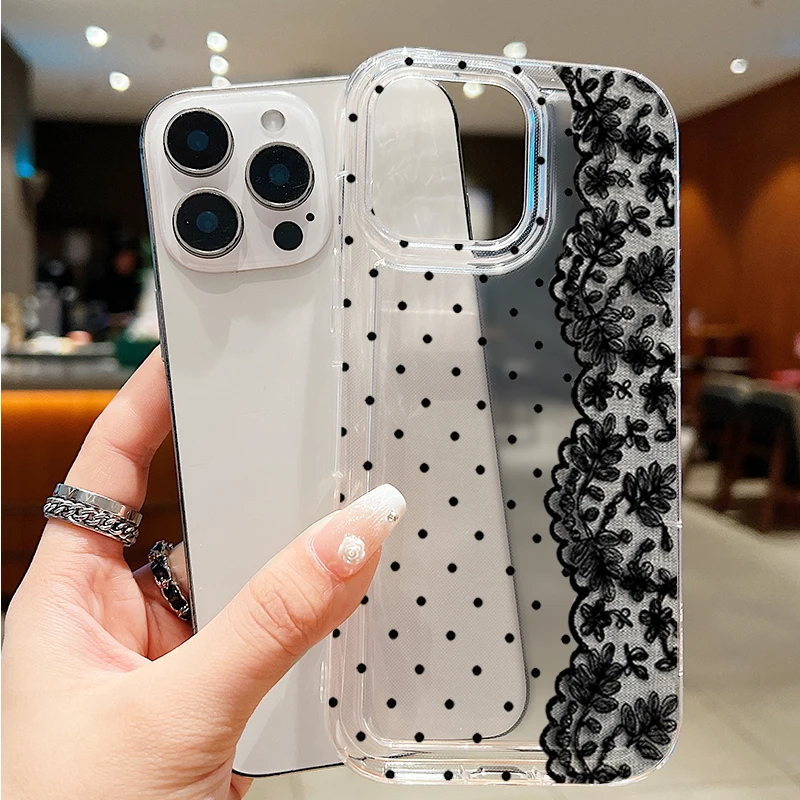 Vogue Dotted Lace Splicing Pho - Phone Cases Vogue ulasan dan harga
