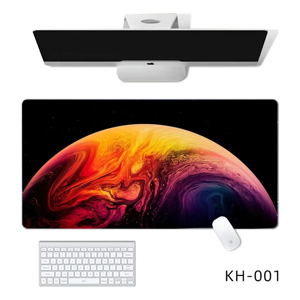 The most beautiful earth Mouse Pad Mouse Pads For Desk, Gaming Mouse Pad,  with Stitched Edges and Non-Slip Rubber Base